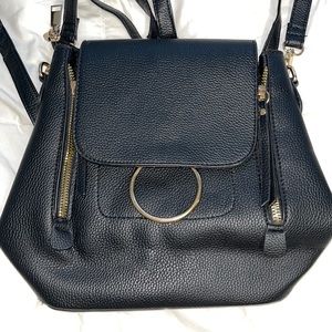 Black backpack/purse